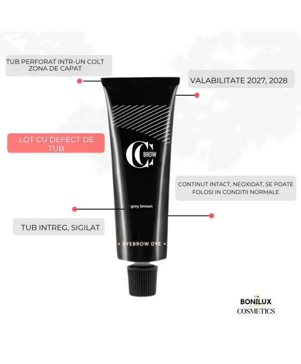 CC Brow Vopsea Sprancene Grafit 15ml