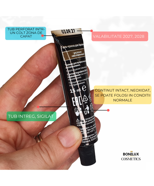 CC Brow Vopsea Sprancene Maro-Gri 15ml