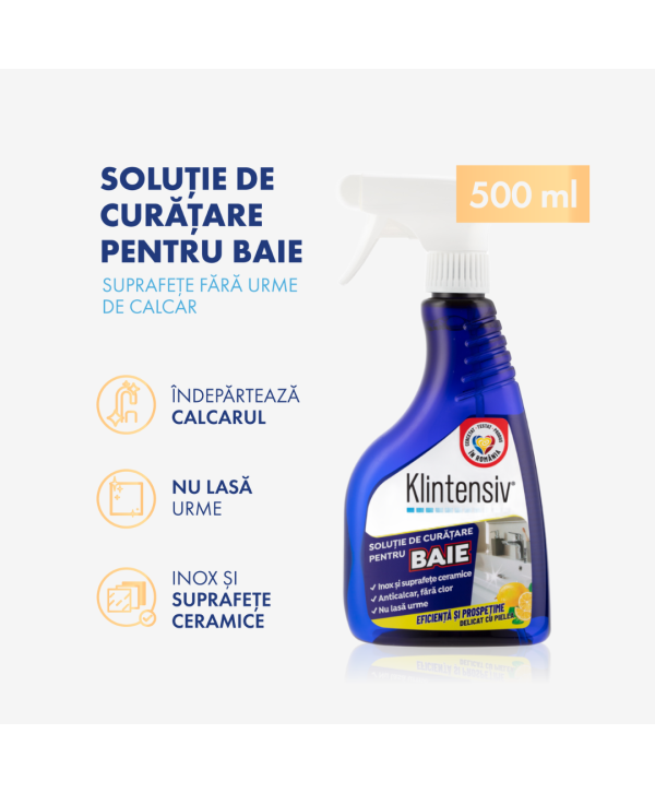 Klintensiv Soluție Curățare Baie 500 ml
