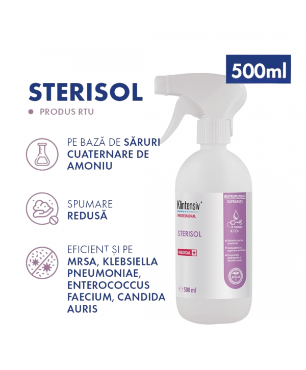 Klintensiv Pachet Solutii Profesionale pentru Dezinfectare 500ml