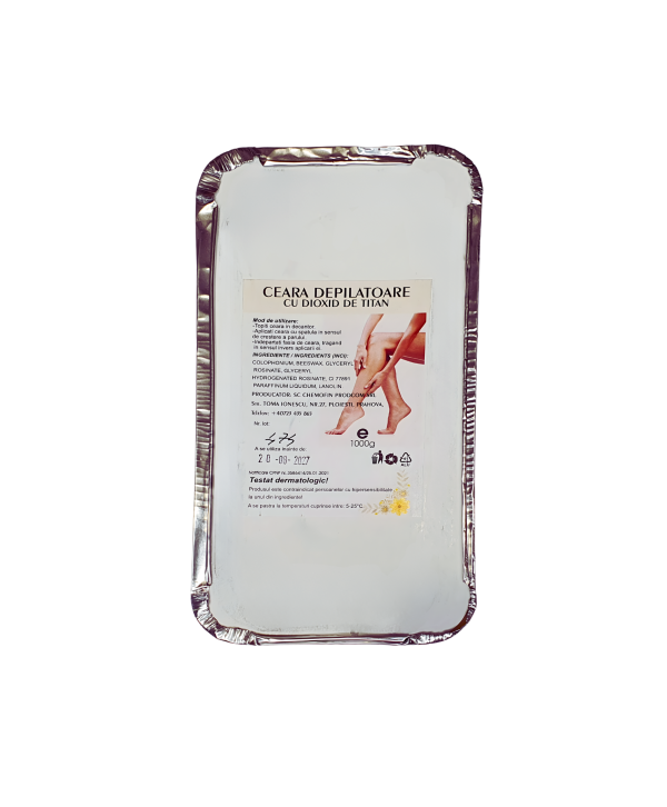 Ceara Epilat Traditionala Chemofin Ciocolata Alba 1Kg