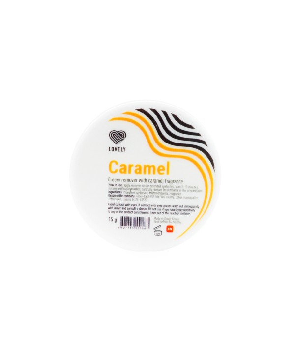 Lovely  Cream Remover Caramel 15gr