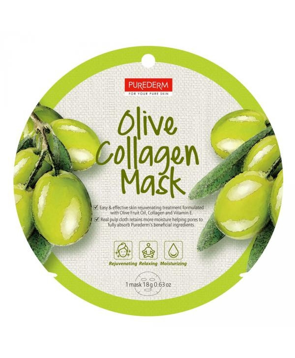 PureDerm Masca Masline si Colagen