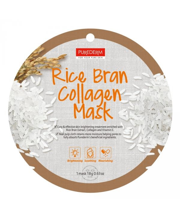 PureDerm Masca Tarate de Orez