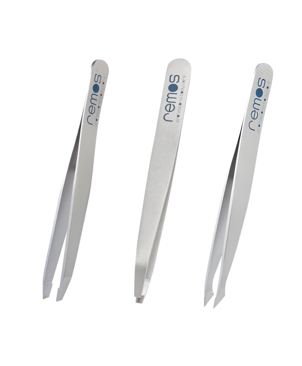 Remos Set 3 Pensete Cosmetice Profesionale