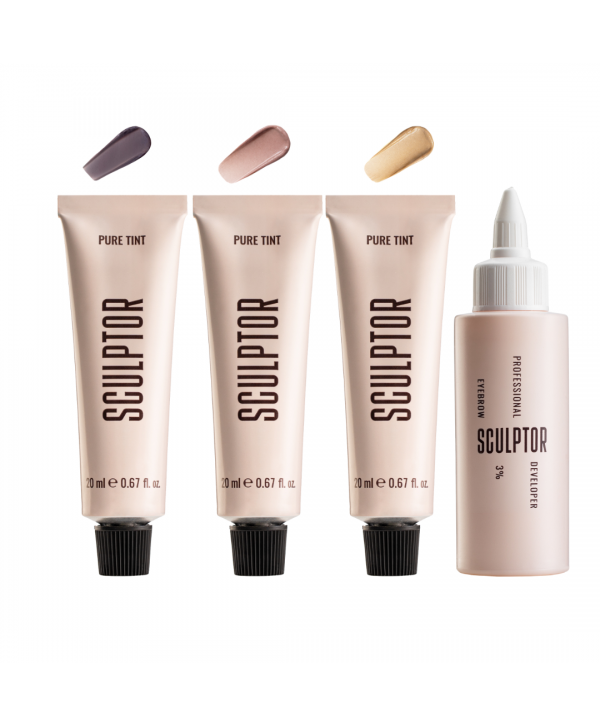 Sculptor Pure Set Vopsea Gene si Sprancene Basic