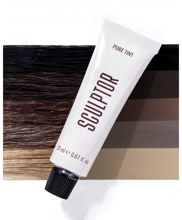 Sculptor Pure Vopsea Gene si Sprancene Dark Brown - Maro Inchis 20ml